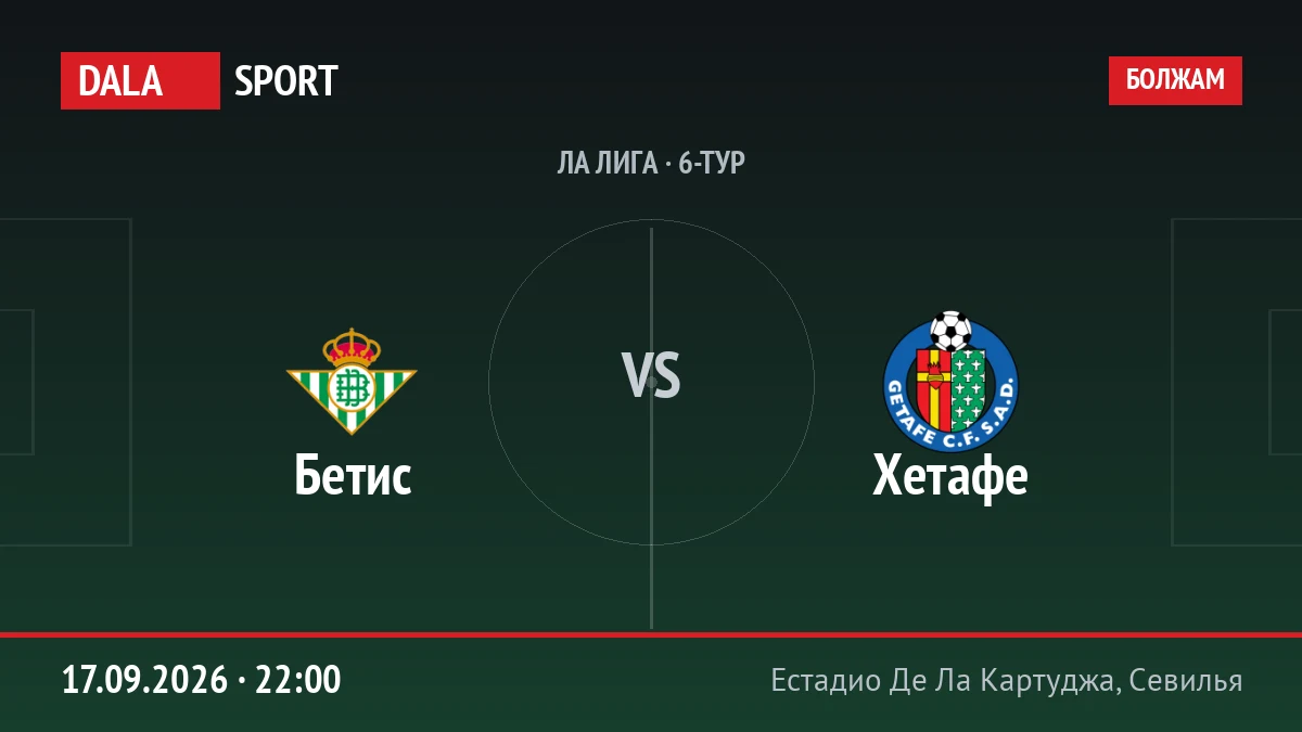 Бетис — Хетафе, Ла Лига