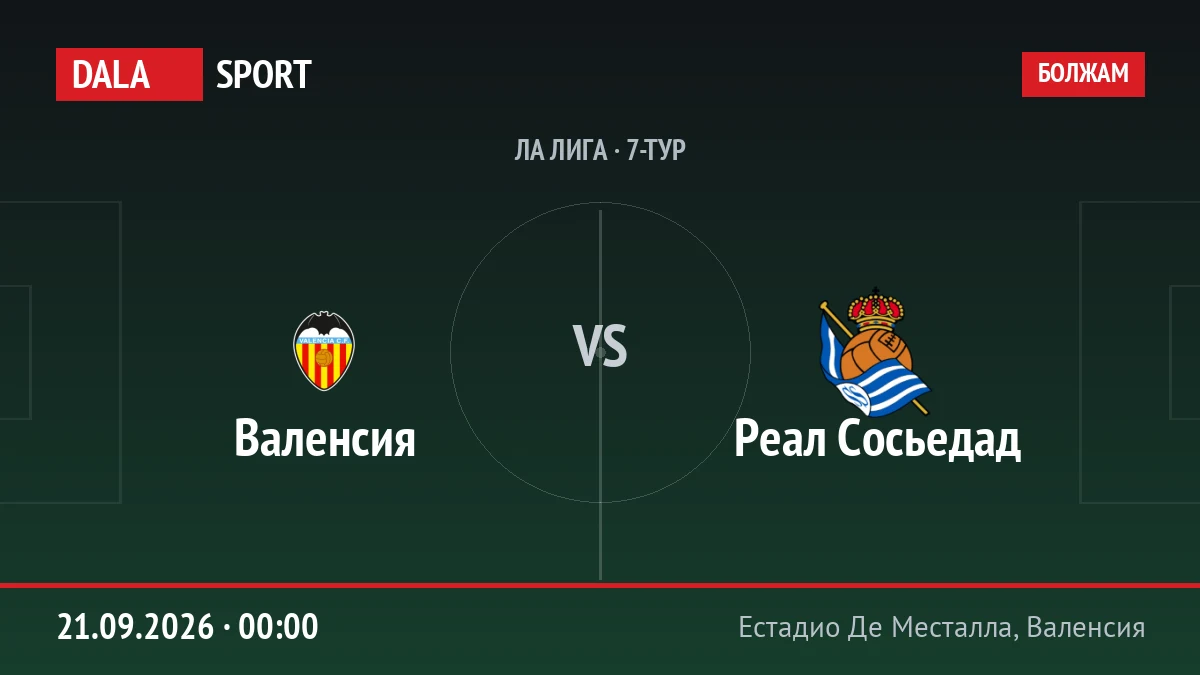 Валенсия — Реал Сосьедад, Ла Лига