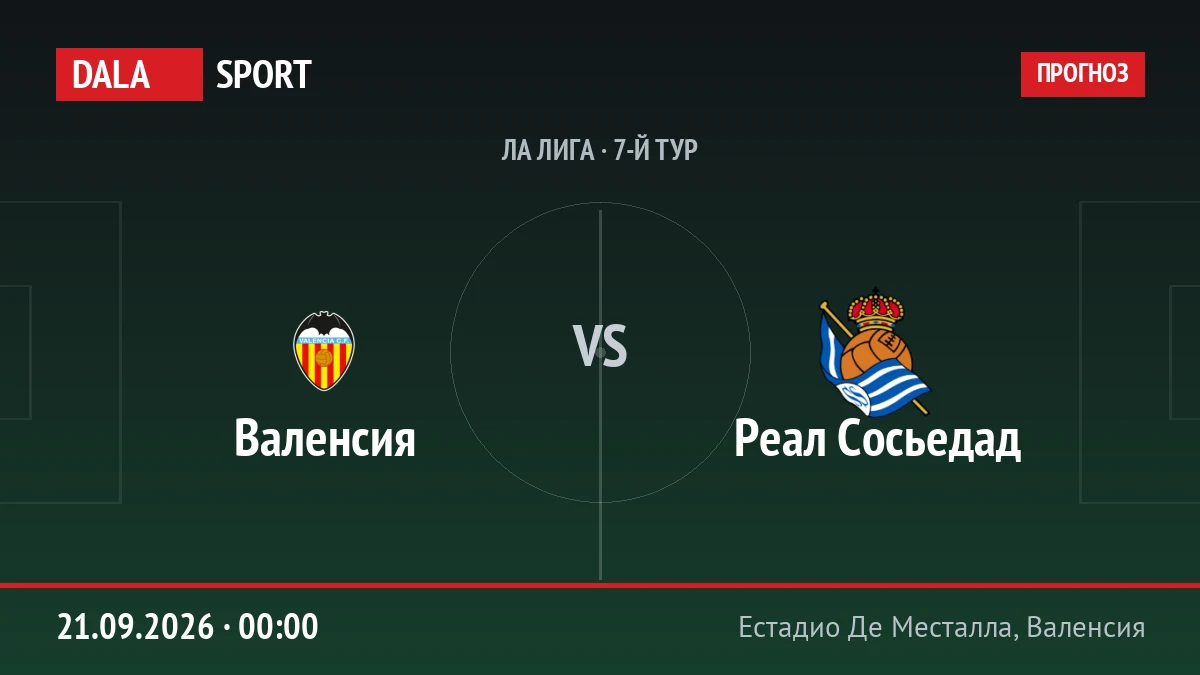 Валенсия — Реал Сосьедад, Ла Лига