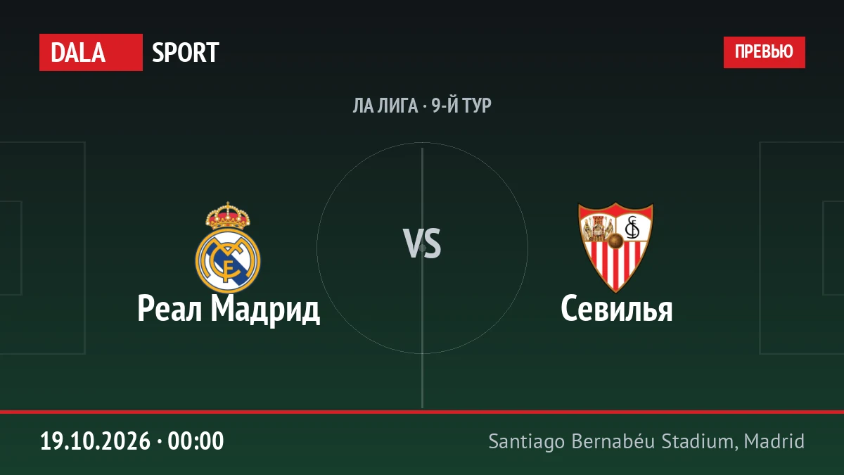 Реал Мадрид — Севилья, Ла Лига