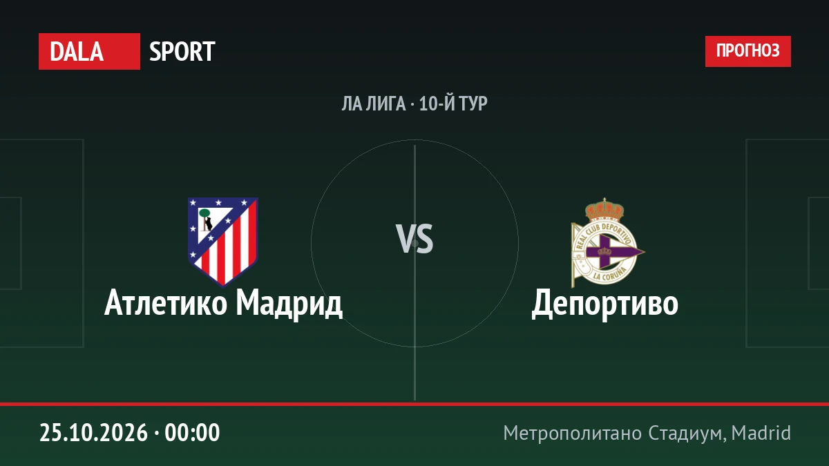 Атлетико Мадрид — Депортиво, Ла Лига