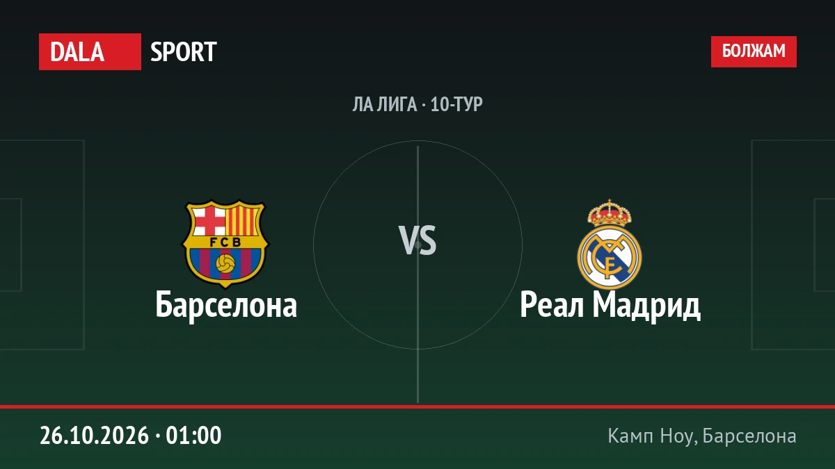 Барселона — Реал Мадрид, Ла Лига