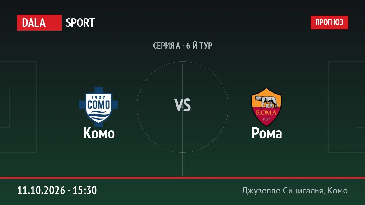 Комо — Рома, Серия А