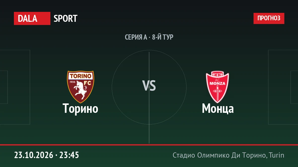 Торино — Монца, Серия А