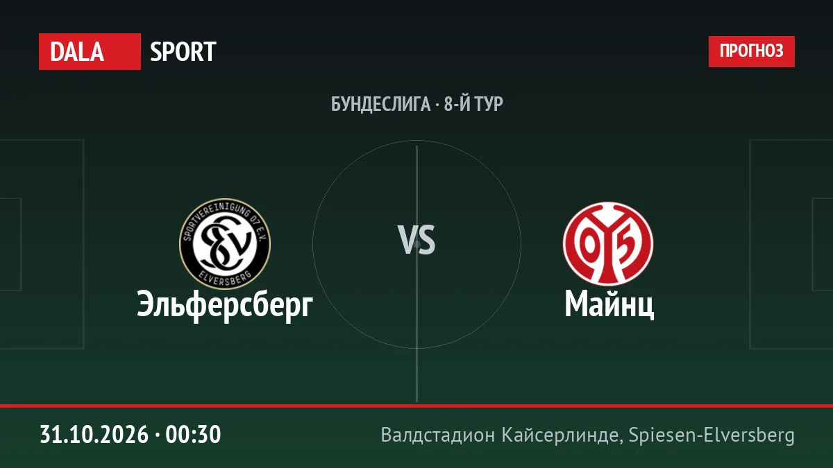 Эльферсберг — Майнц, Бундеслига
