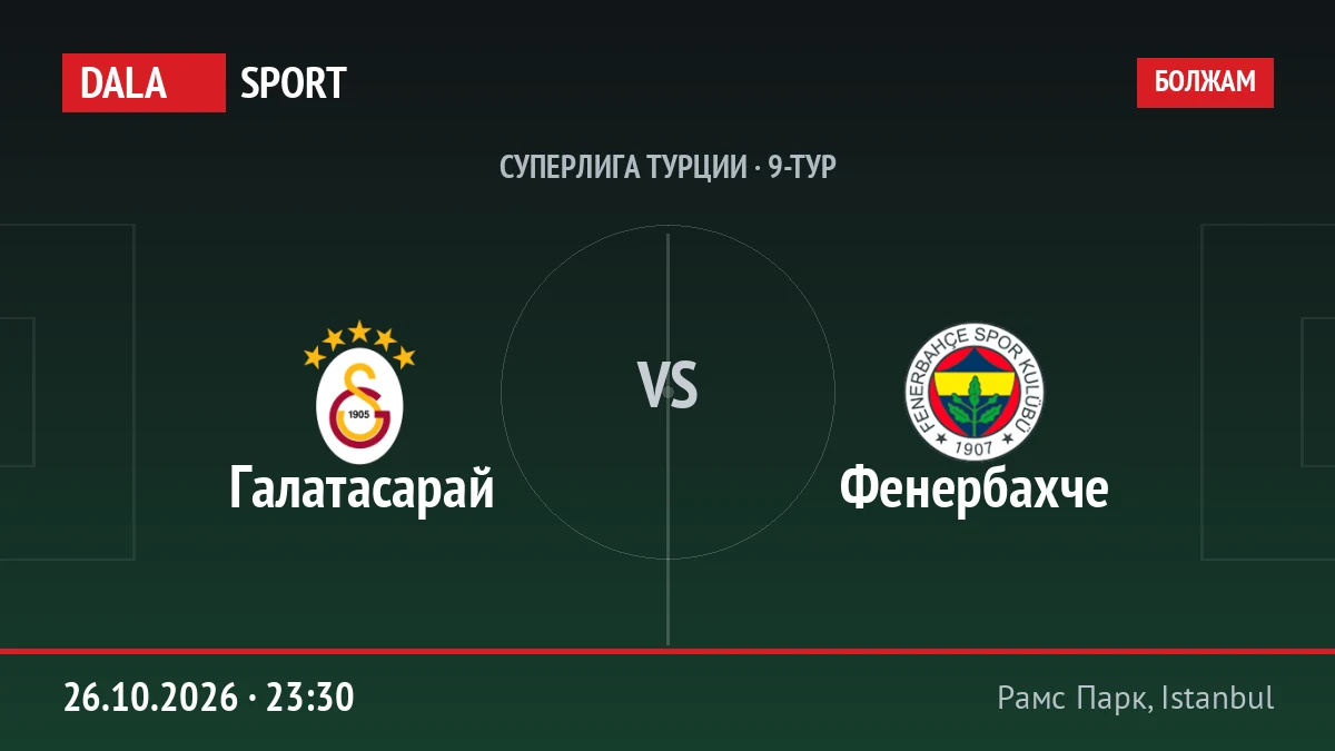 Галатасарай — Фенербахче, Суперлига Турции