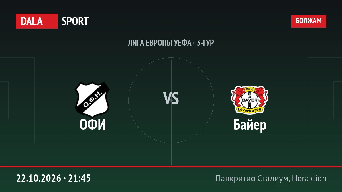 ОФИ — Байер, Лига Европы УЕФА