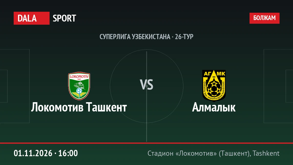 Локомотив Ташкент — Алмалык, Суперлига Узбекистана
