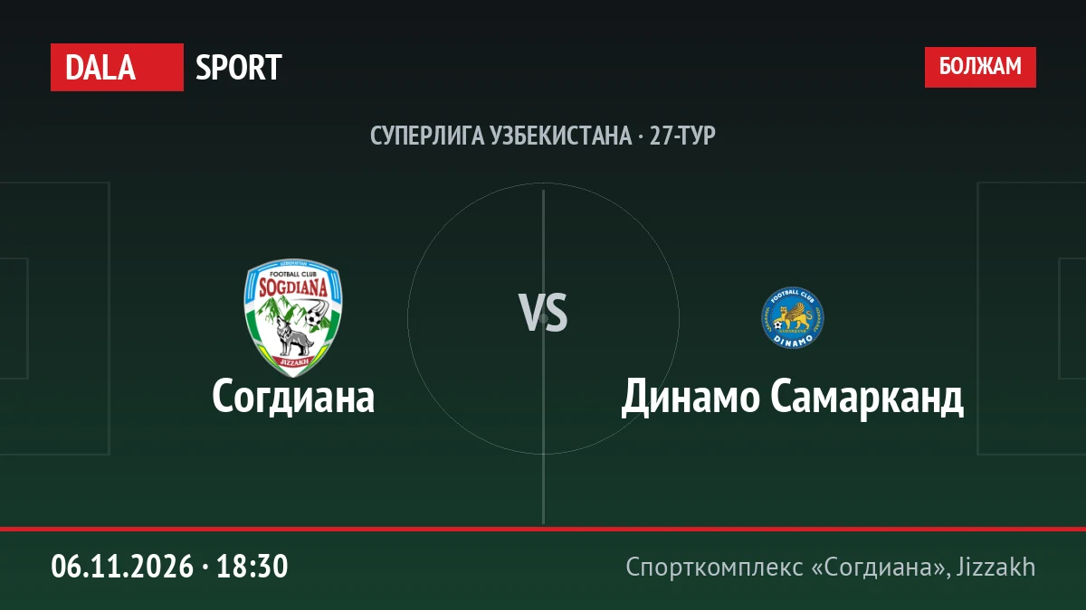 Согдиана — Динамо Самарканд, Суперлига Узбекистана